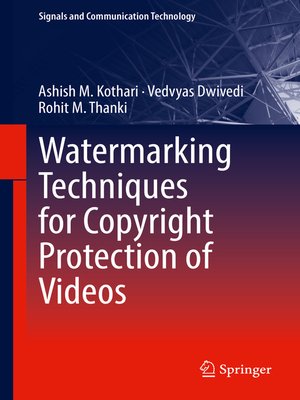 cover image of Watermarking Techniques for Copyright Protection of Videos